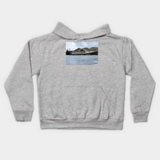 Mirror Lake ( Medicine Bow National Forrest) Kids Hoodie